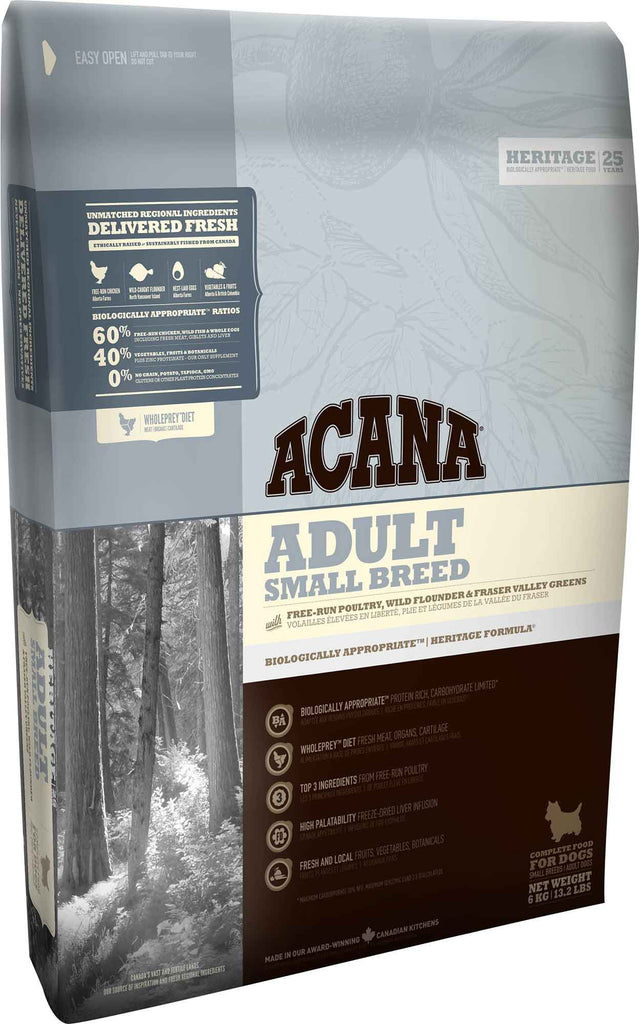 ACANA HERITAGE Small Breed Adult Dog Food