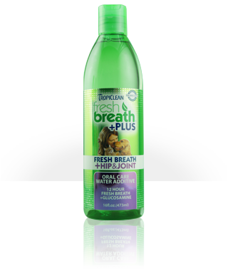 TropiClean Fresh Breath +Plus Hip & Joint