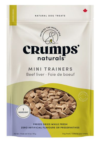 Crumps Freeze-Dried Beef Liver Mini Trainers