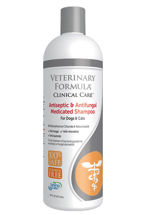 Veterinary Formula - Antiseptic & Antifungal Medicated Shampoo