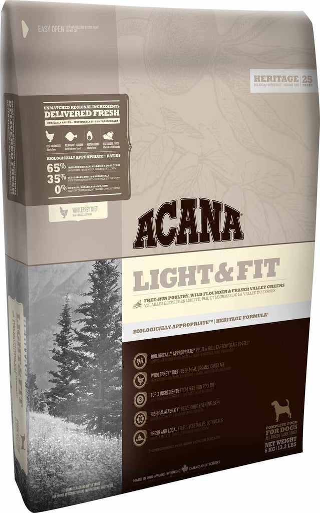 ACANA HERITAGE Light & Fit Dog Food