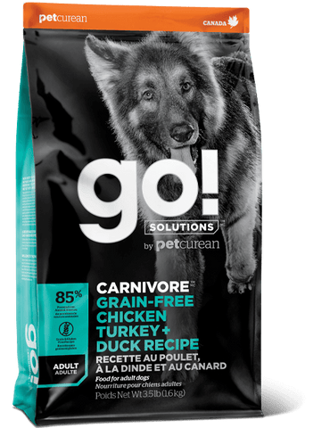 GO! CARNIVORE - Grain Free Chicken, Turkey + Duck Adult Recipe