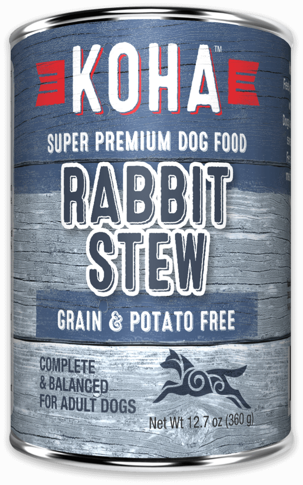 Dog food made with rabbit hot sale