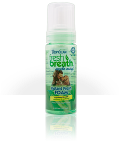 TropiClean Fresh Breath Mint Foam